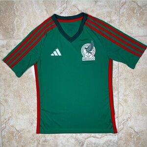 Adidas Mexico National Team YOUTH L World Cup Soccer Jersey